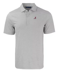 Alabama Crimson Tide NCAA Forge Eco Double Stripe Stretch Recycled Polo