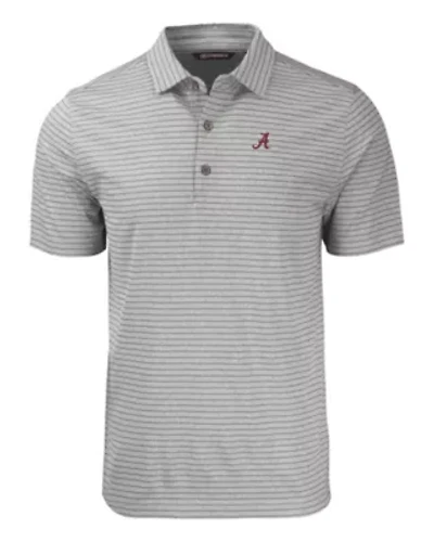 Alabama Crimson Tide NCAA Forge Eco Stripe Stretch Recycled Polo