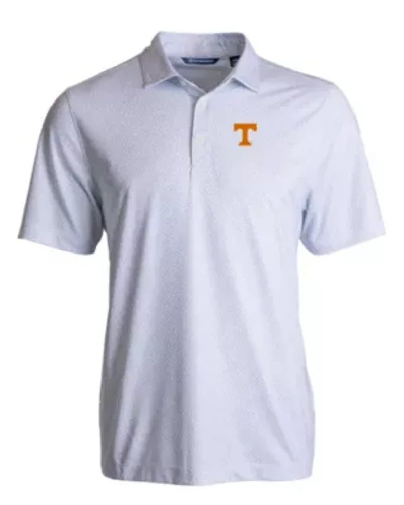 NCAA Tennessee Volunteers Pike Eco Pebble Print Stretch Recycled Polo