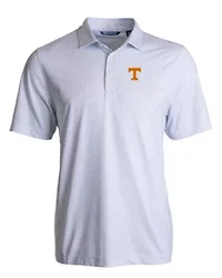 NCAA Tennessee Volunteers Pike Eco Pebble Print Stretch Recycled Polo