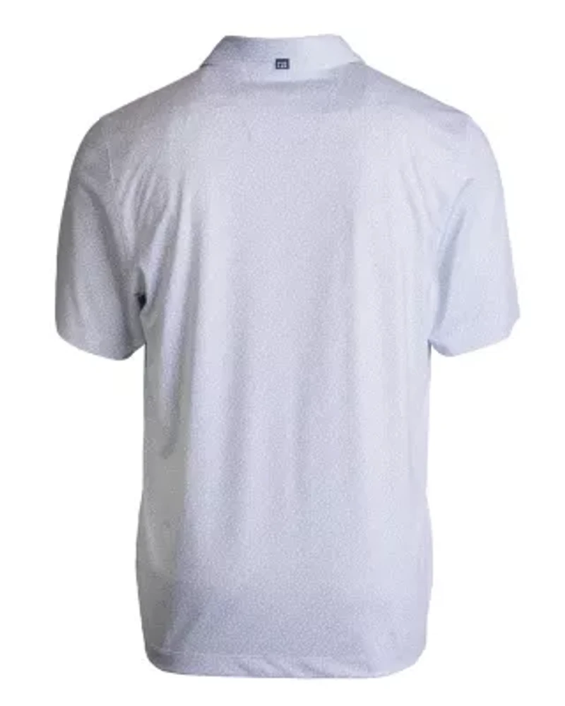 NCAA Tennessee Volunteers Pike Eco Pebble Print Stretch Recycled Polo