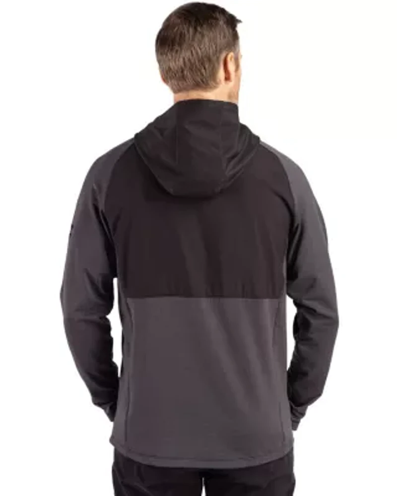 Big & Tall Cutter Buck Peshastin Fleece Recycled Mens Hybrid Jacket