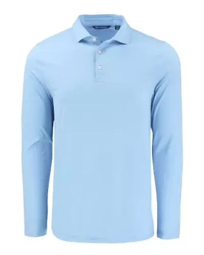 Big & Tall Cutter Buck Coastline Epic Comfort Eco Recycled Mens Long Sleeve Polo
