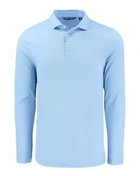 Big & Tall Cutter Buck Coastline Epic Comfort Eco Recycled Mens Long Sleeve Polo