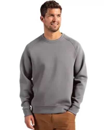 Big & Tall Cutter Buck Roam Recycled Crew Neck Mens Pullover