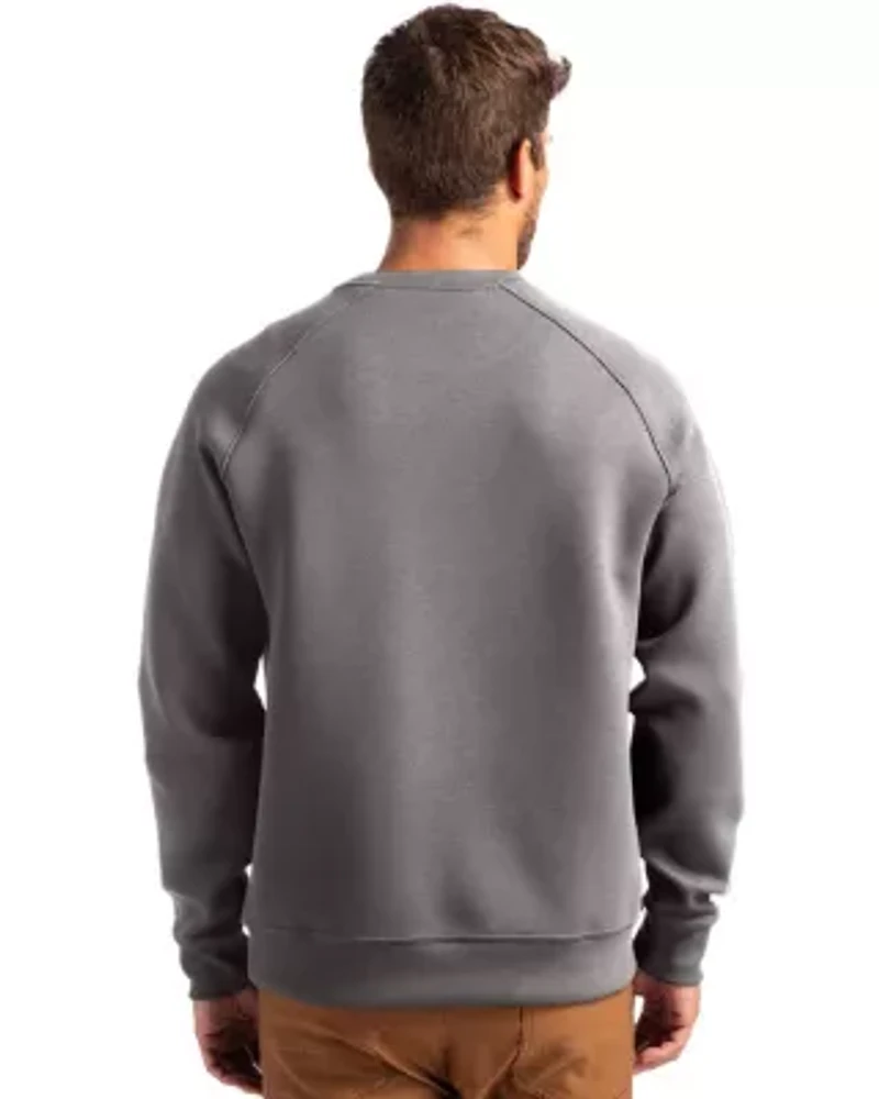 Big & Tall Cutter Buck Roam Recycled Crew Neck Mens Pullover