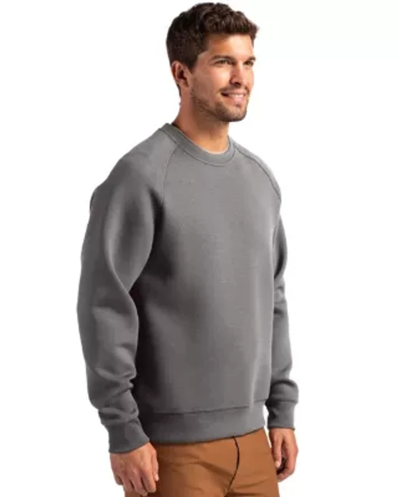 Big & Tall Cutter Buck Roam Recycled Crew Neck Mens Pullover