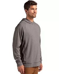 Big & Tall Cutter Buck Adapt Knit Recycled Mens Heathered Hooded Pullover