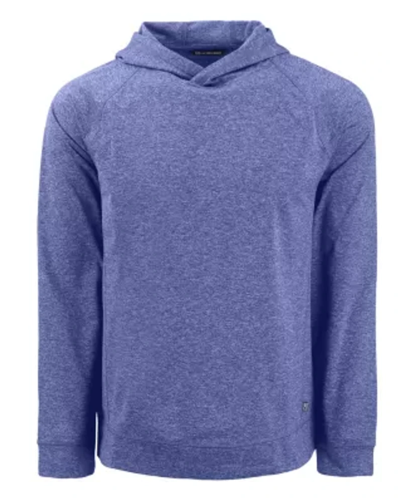 Cutter & Buck Adapt Knit Recycled Mens Heathered Hooded Pullover