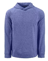 Cutter & Buck Adapt Knit Recycled Mens Heathered Hooded Pullover