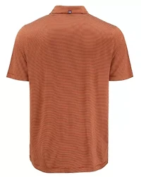 Big & Tall Cutter Buck Forge Eco Fine Line Stripe Stretch  Recycled Mens Polo