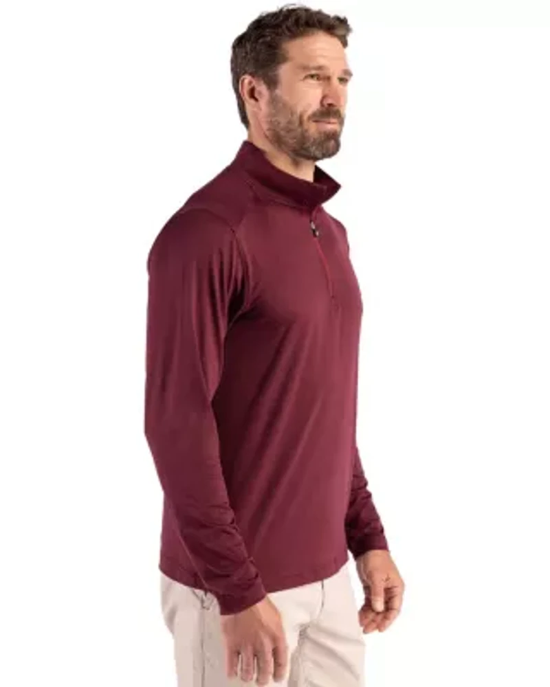 Cutter & Buck Coastline Epic Comfort Recycled Mens Quarter Zip