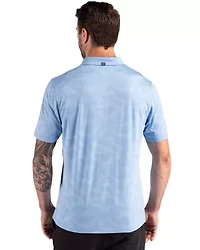 Cutter & Buck Coastline Recycled Double Peached Camo Print Mens Polo