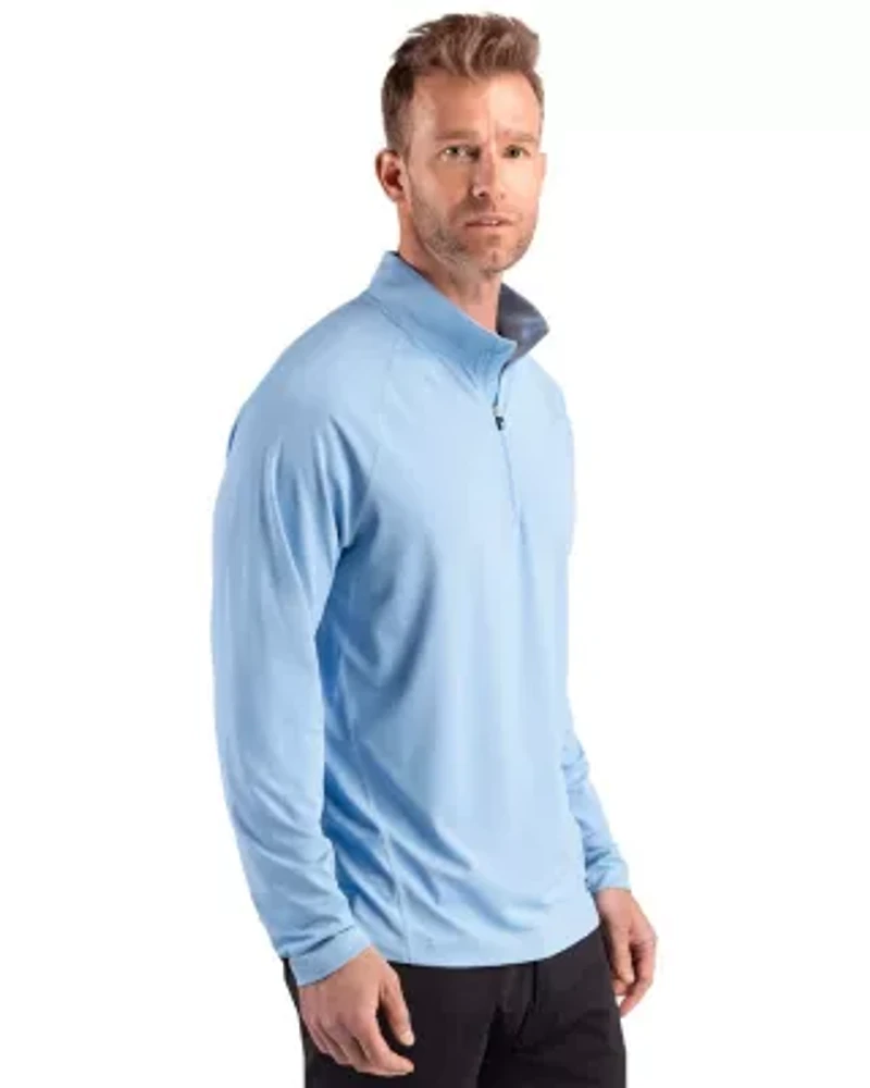Cutter & Buck Prospect Recycled Featherlight Stretch Mens Quarter Zip
