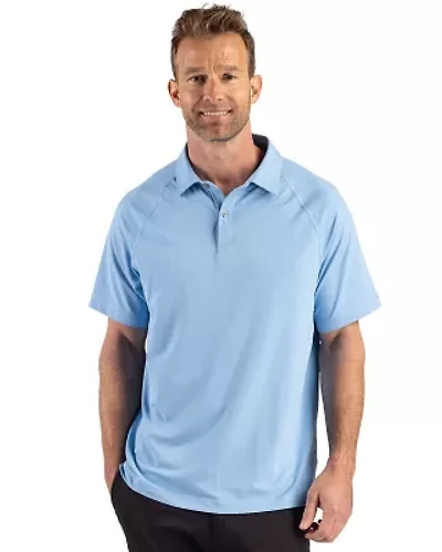 Cutter & Buck Prospect Recycled Featherlight Stretch Mens Sport Polo