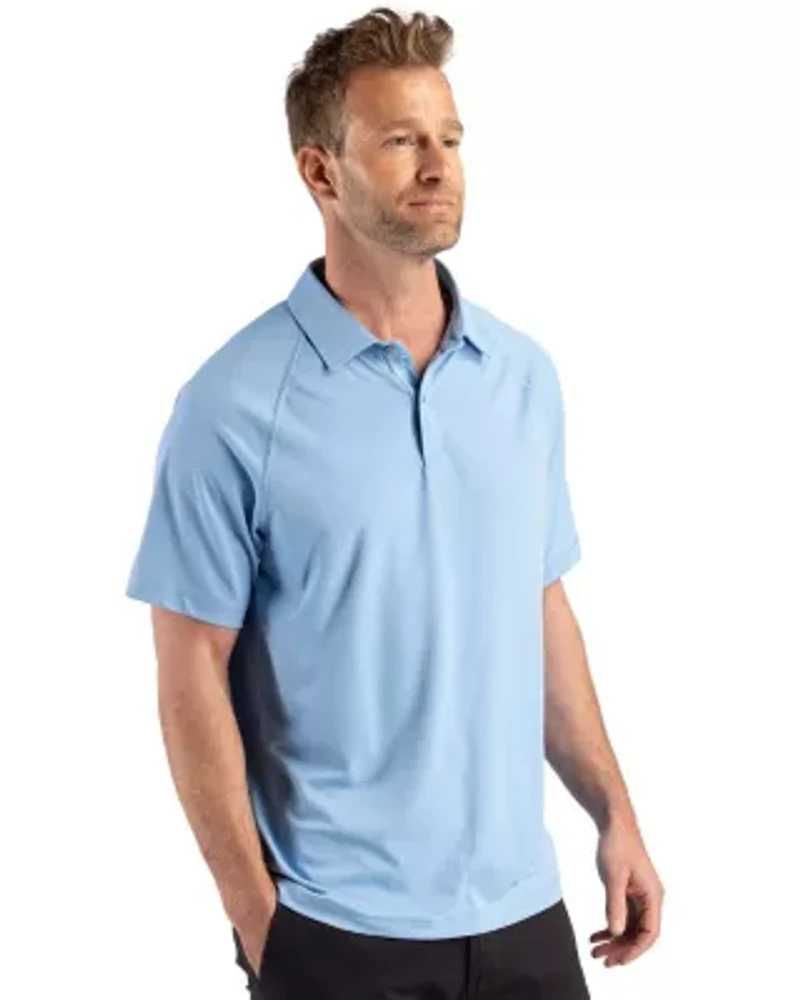 Cutter & Buck Prospect Recycled Featherlight Stretch Mens Sport Polo