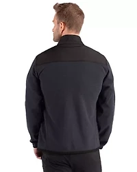 Cutter & Buck Hunts Point Recycled Fleece Mens Hybrid Full Zip Jacket