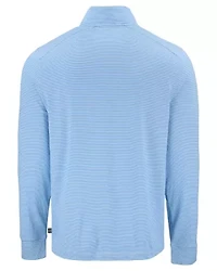 Cutter & Buck Forge Recycled Double Stripe Four-Way Stretch Mens Quarter Zip Pullover