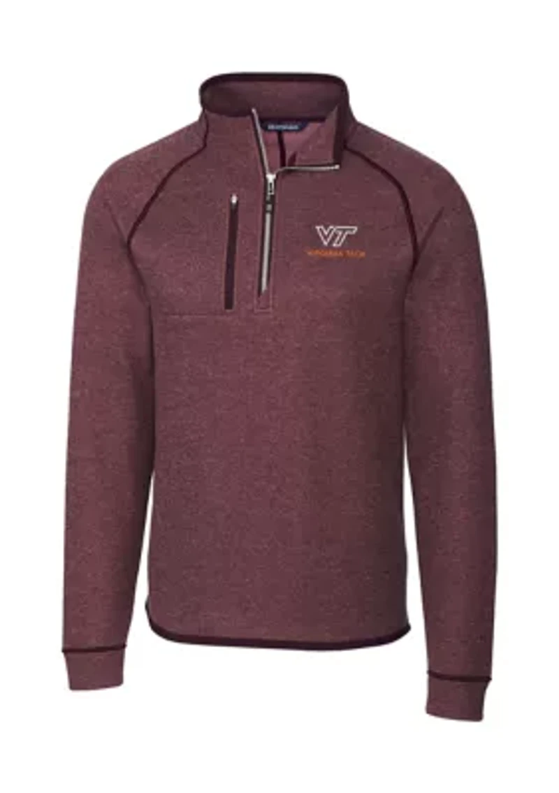 NCAA Virginia Tech Hokies Mainsail Half-Zip Pullover Jacket