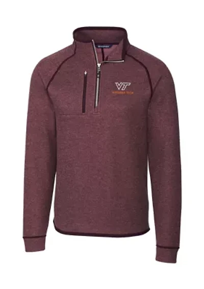 NCAA Virginia Tech Hokies Mainsail Half-Zip Pullover Jacket