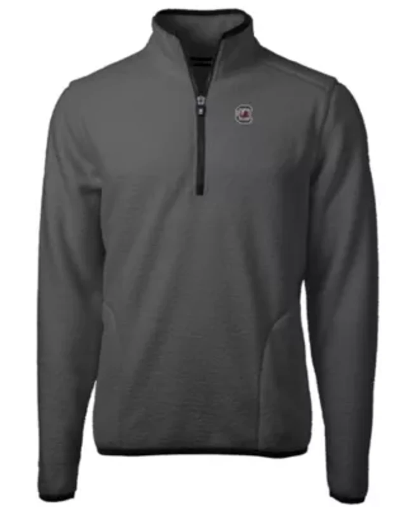 NCAA South Carolina Gamecocks Cascade Eco Sherpa Fleece Quarter-Zip Pullover Jacket