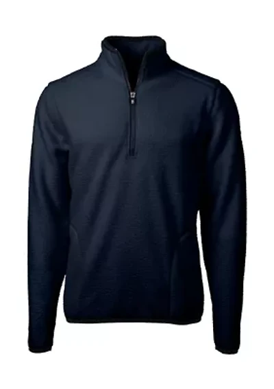 Cascade Eco Sherpa Fleece Mens Quarter Zip Jacket