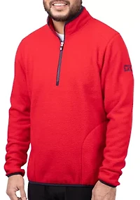 Cascade Eco Sherpa Fleece Mens Quarter Zip Jacket
