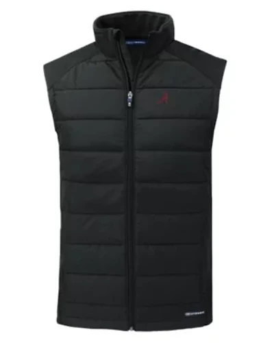 NCAA Alabama Crimson Tide Evoke Hybrid Eco Softshell Recycled Full Zip Vest