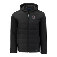 NCAA Georgia Bulldogs Evoke Hybrid Eco Softshell Recycled Full-Zip Hoodie