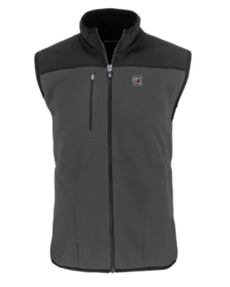 NCAA South Carolina Gamecocks Cascade Eco Sherpa Fleece Full-Zip Vest