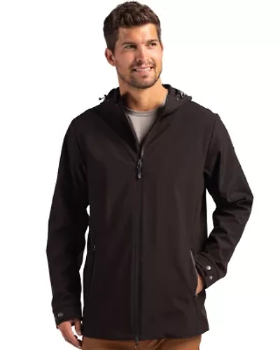 Big & Tall Cutter Buck Camano Everyday Stretch Recycled Mens Water Resistant Jacket