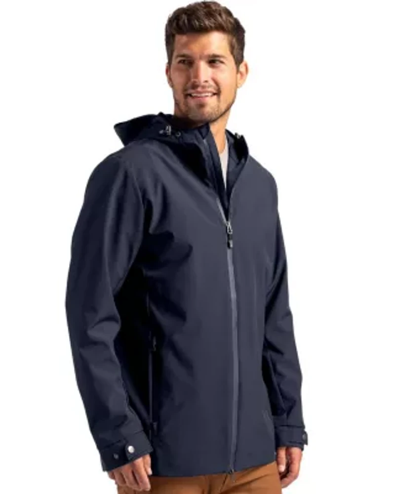Big & Tall Cutter Buck Camano Everyday Stretch Recycled Mens Water Resistant Jacket