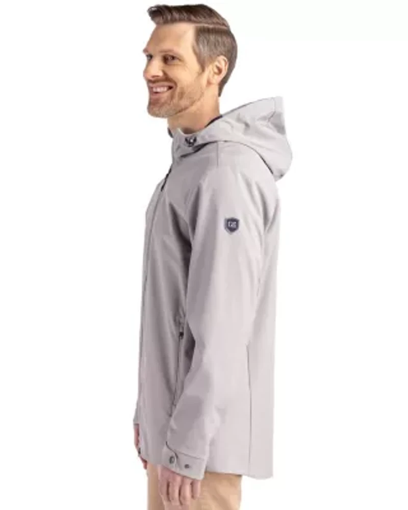 Big & Tall Cutter Buck Camano Everyday Stretch Recycled Mens Water Resistant Jacket