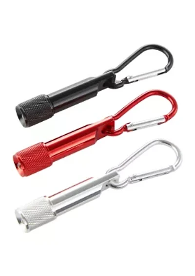 Carabiner Flashlight - 3 Pack 