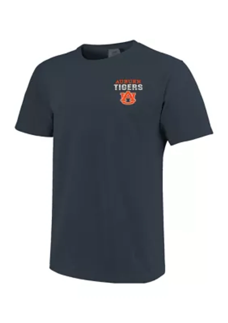 NCAA Auburn Tigers Retro Poster and Stadium Graphic T-Shirt