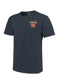 NCAA Auburn Tigers Retro Poster and Stadium Graphic T-Shirt