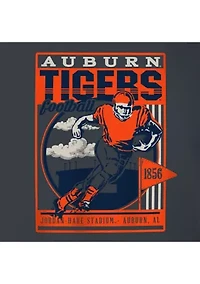 NCAA Auburn Tigers Retro Poster and Stadium Graphic T-Shirt