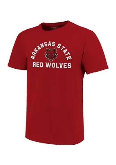 NCAA Arkansas State Red Wolves Retro Stack Short Sleeve T-Shirt