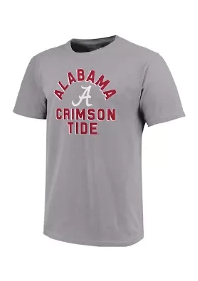 NCAA Alabama Crimson Tide Short Sleeve Retro Stack T-Shirt