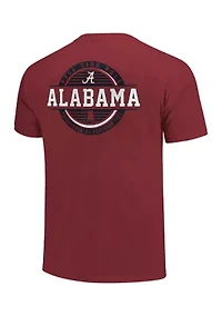 NCAA Alabama Crimson Tide Stamp Logo Graphic T-Shirt
