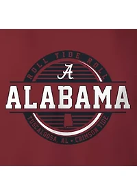 NCAA Alabama Crimson Tide Stamp Logo Graphic T-Shirt