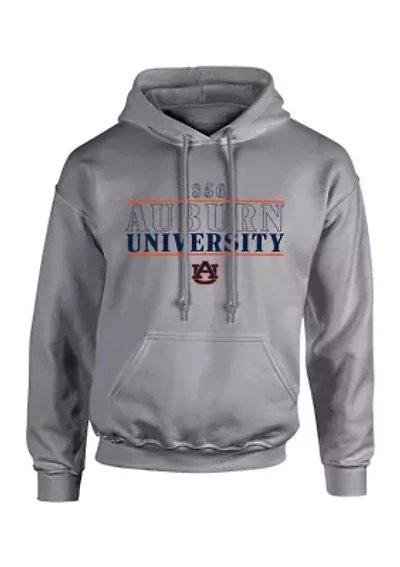 NCAA Auburn Tigers University Type Hooded Sweatshirt