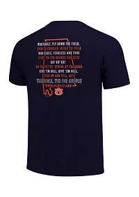 NCAA Auburn Tigers Fight Song Graphic T-Shirt
