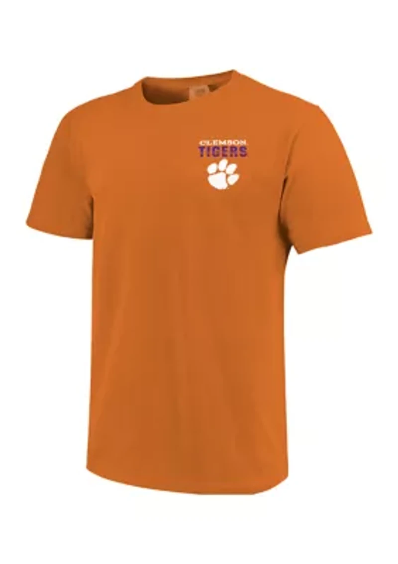 NCAA Clemson Tigers Retro Poster and Stadium T-Shirt