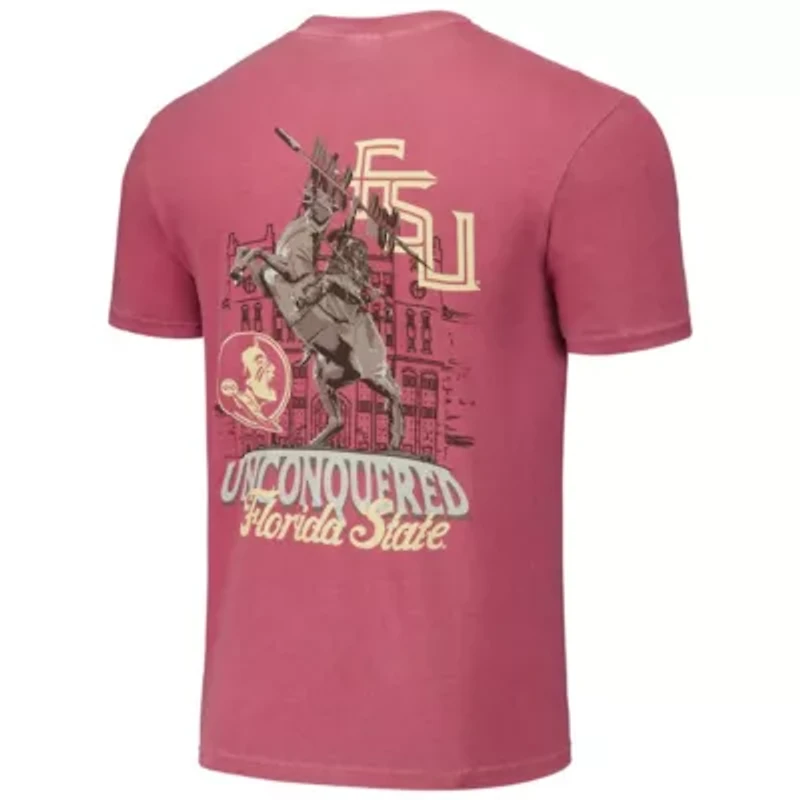 NCAA Unisex Florida State Seminoles Hyper Local Unconquered Statue T-Shirt