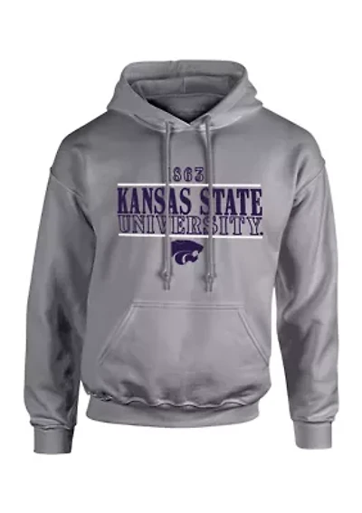 NCAA Kansas State Wildcats University Type Hooded Sweatshirt