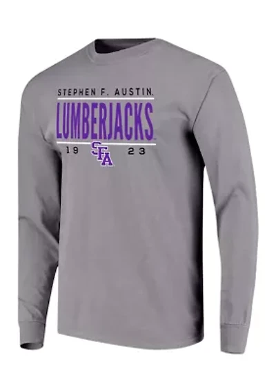 NCAA Stephen F. Austin Lumberjacks Long Sleeve Traditional Graphic T-Shirt