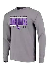 NCAA Stephen F. Austin Lumberjacks Long Sleeve Traditional Graphic T-Shirt