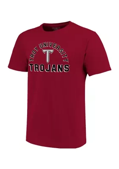 NCAA Troy Trojans Retro Stack Short Sleeve T-Shirt