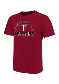 NCAA Troy Trojans Retro Stack Short Sleeve T-Shirt